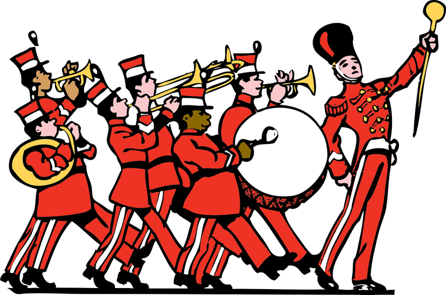 Marching Band of Palmer High School