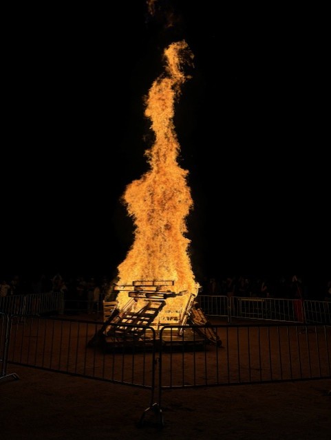 Fire at 2024 Bonfire