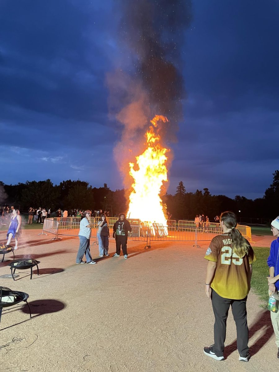 Exciting back-to-school bonfire.