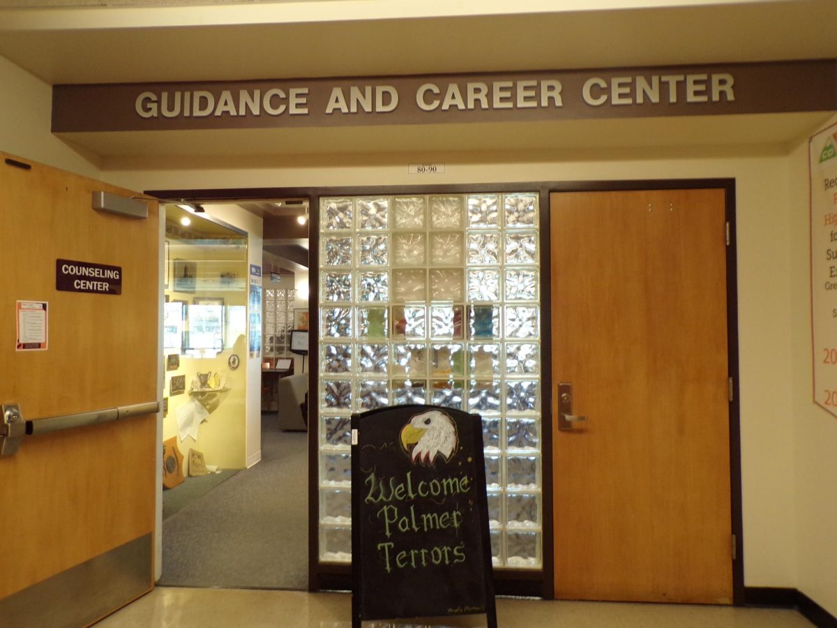 Entrance to the counseling center.